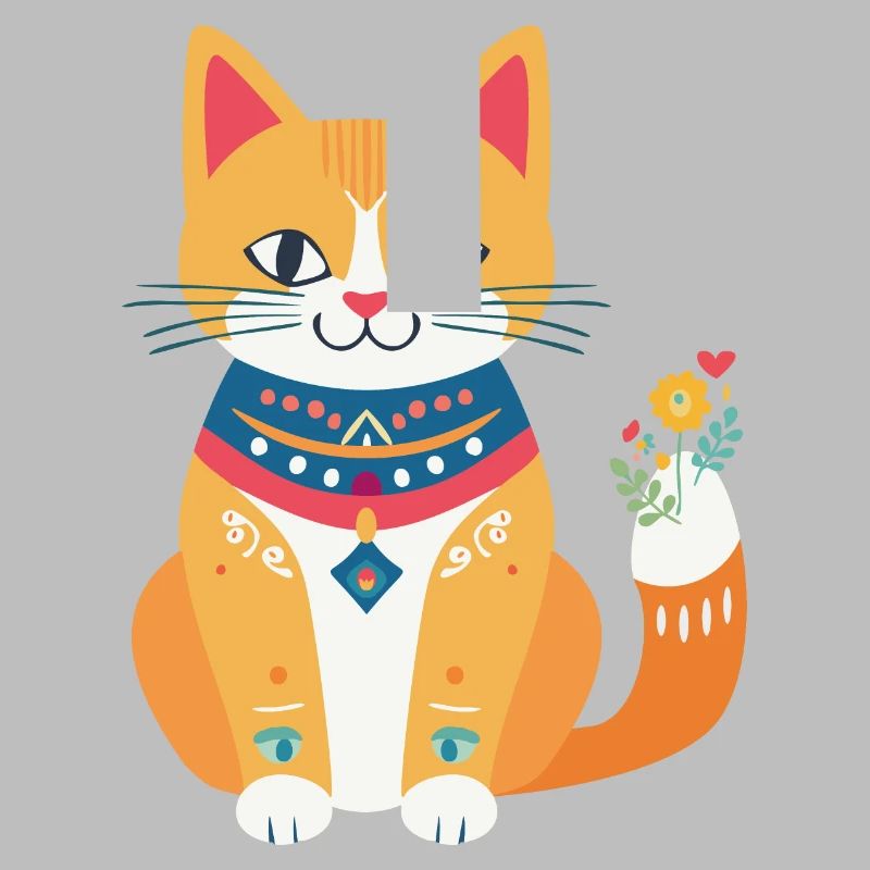 mignon chat folklore
