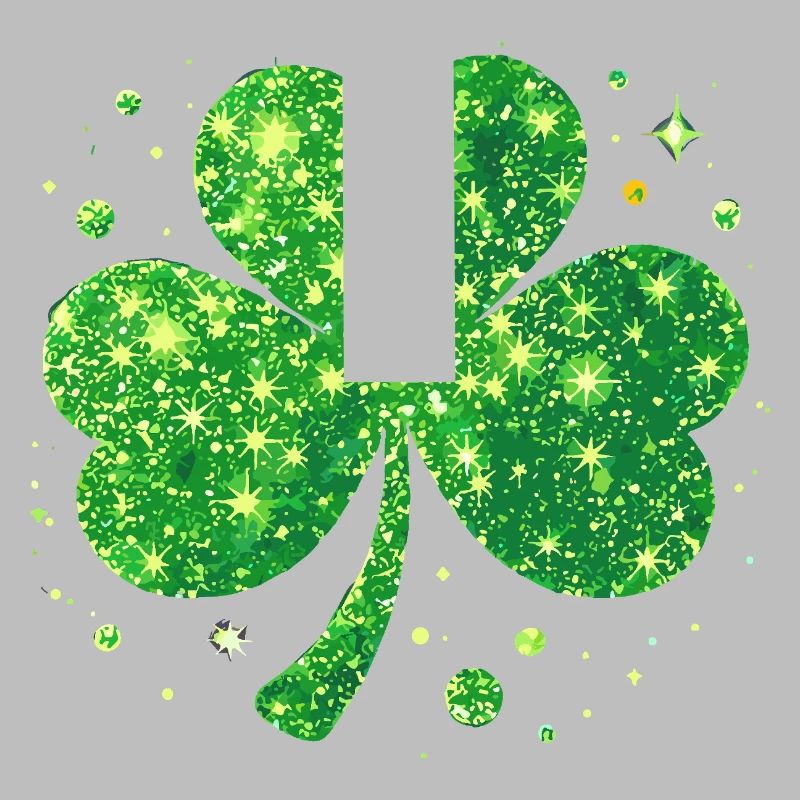 Fête de la Saint-Patrick Trèfle Lucky