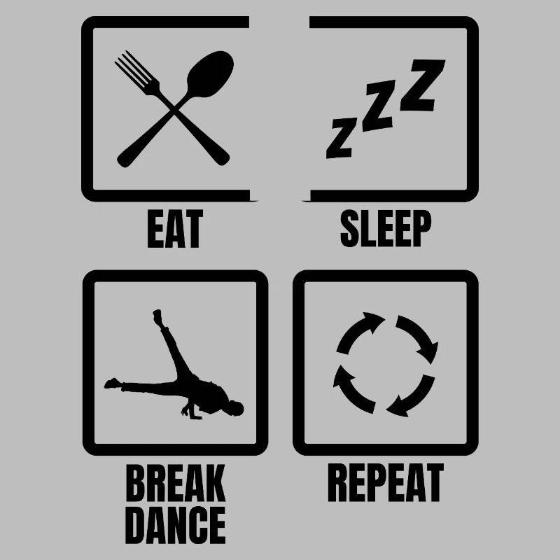 Routine quotidienne du breakdancer
