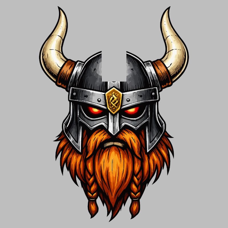 Wikinger Krieger Helm