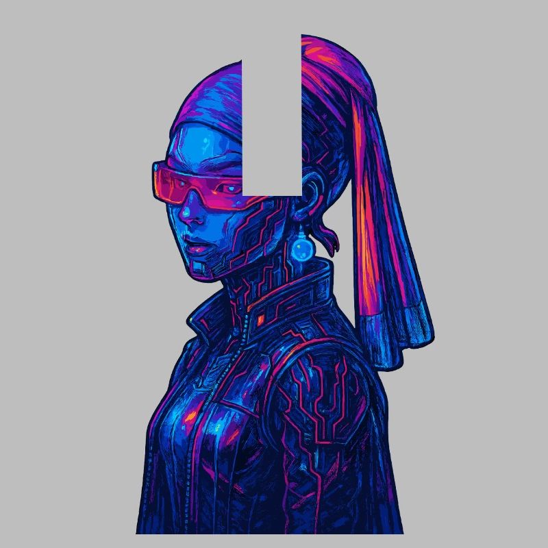 Cyberpunk avec perle