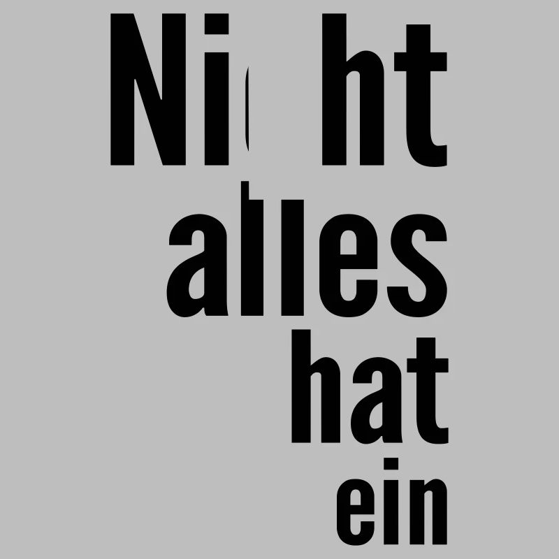 Not everything has a