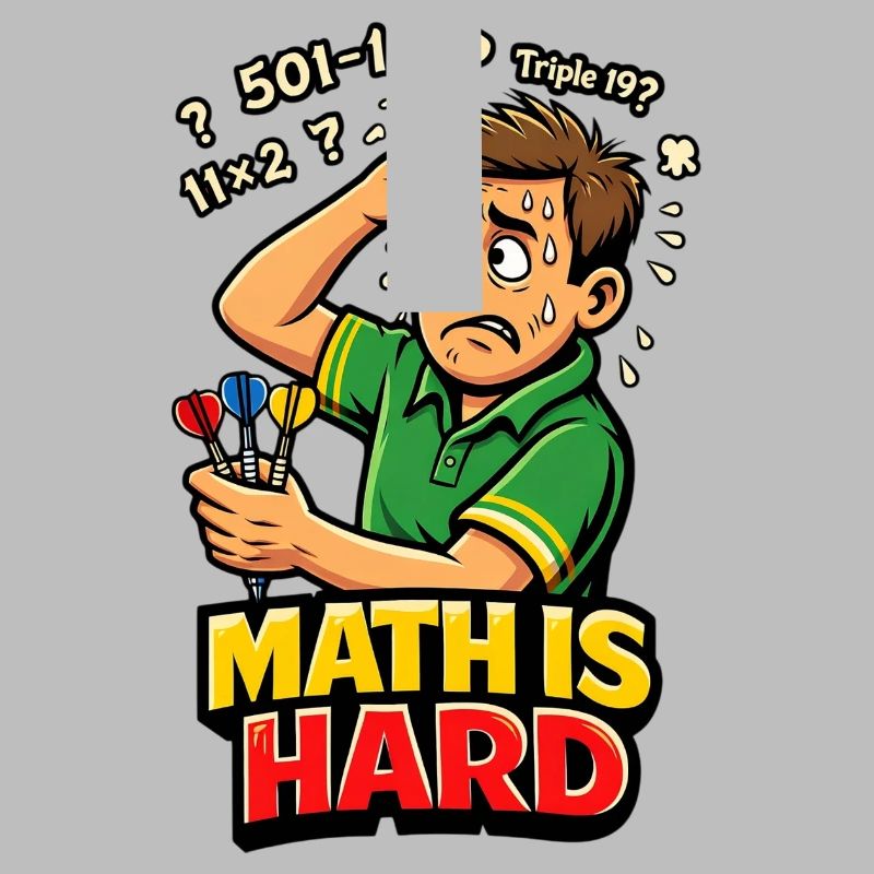 Les maths, c’est des fléchettes difficiles