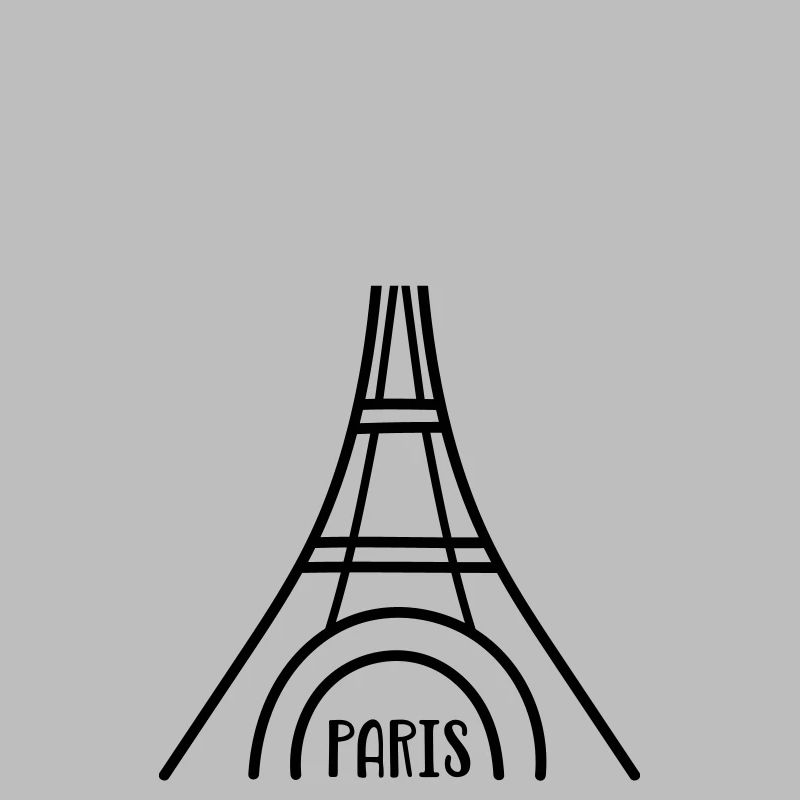 Paris mit Eiffelturm