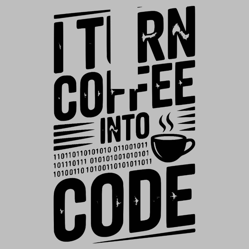 Je transforme le café en code