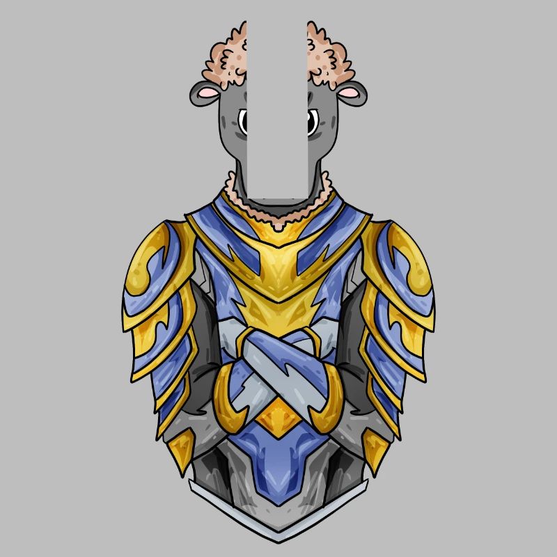 Knight Sheep Crusader