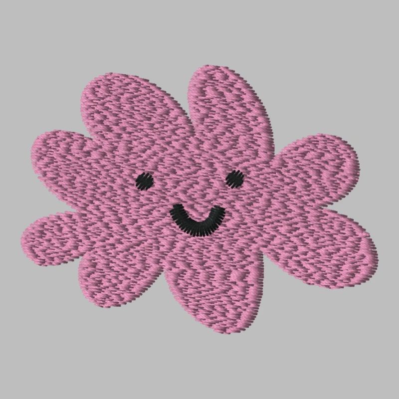 Cloud embroidered