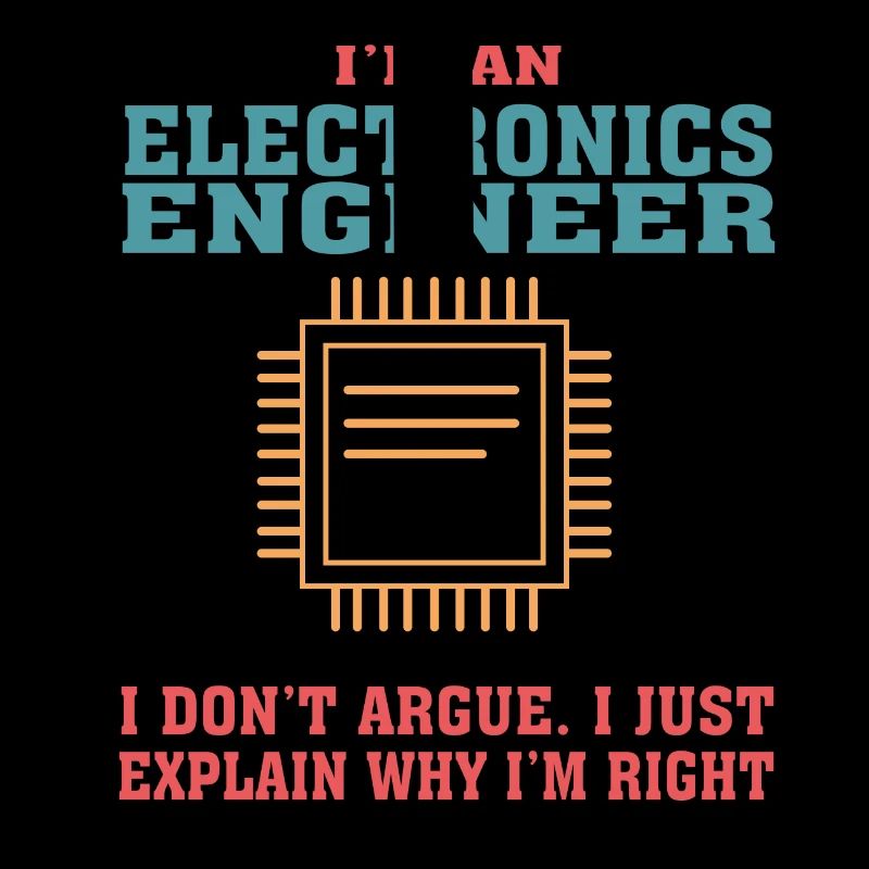 Funny Electronics Engineering Zitat für Electronic