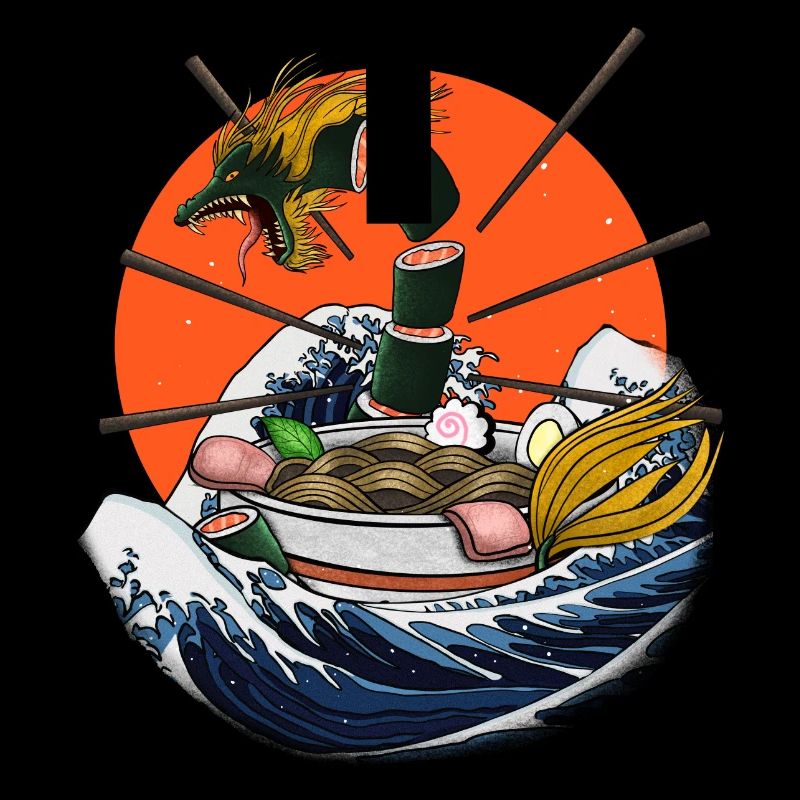 Ramen de dragon