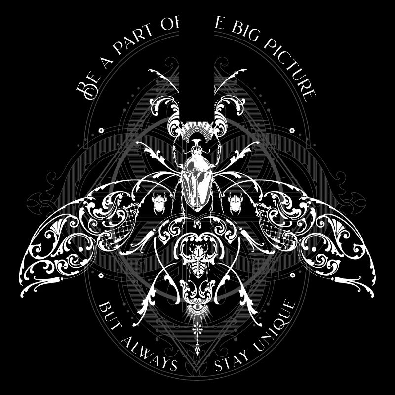 Insekten Muster Psychedelisch Bug Pattern