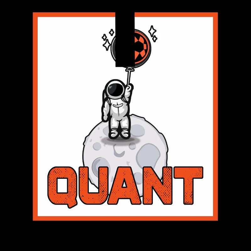 Quant Krypto Shirt Crypto Blockchain Geld Geschenk