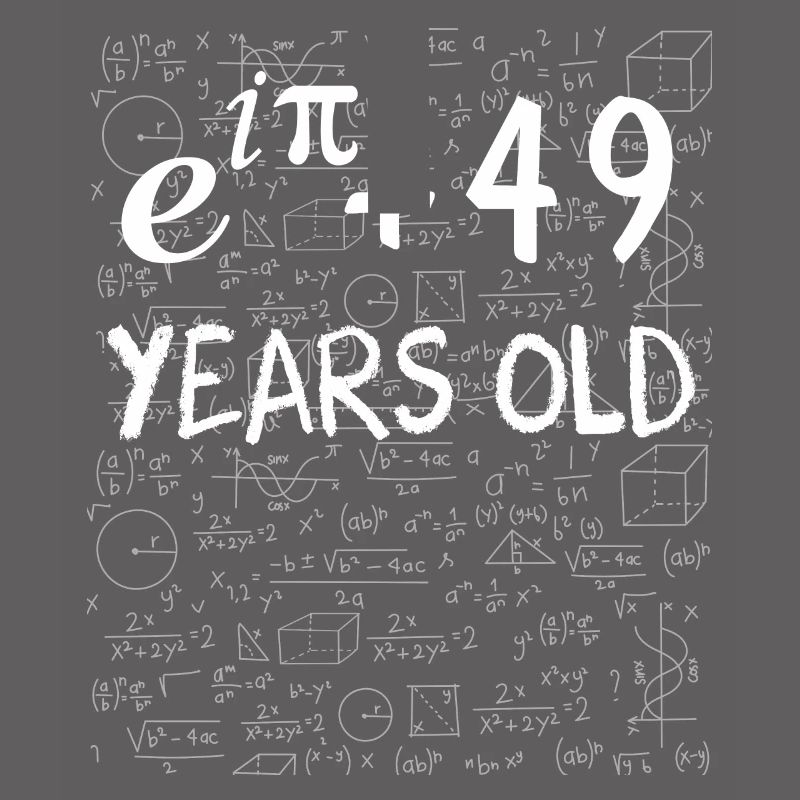 48th Birthday 48 Years Euler Identity Math Gift