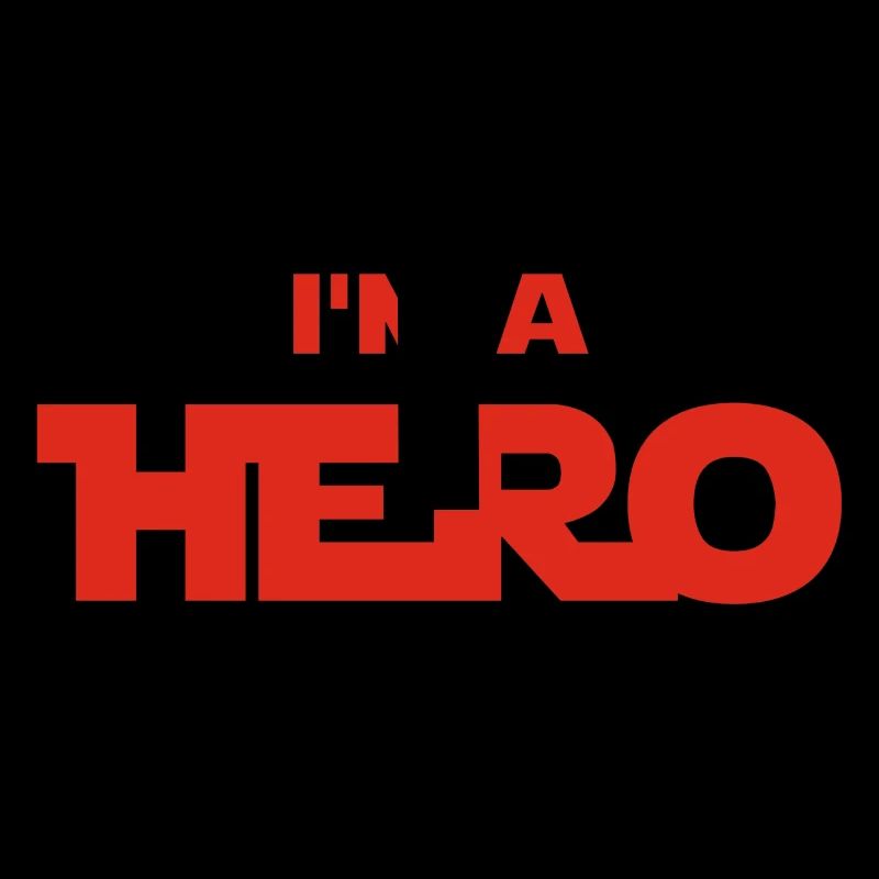 Ich bin ein Held (rot)