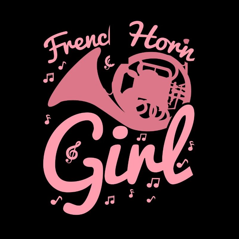 Fille de cor français