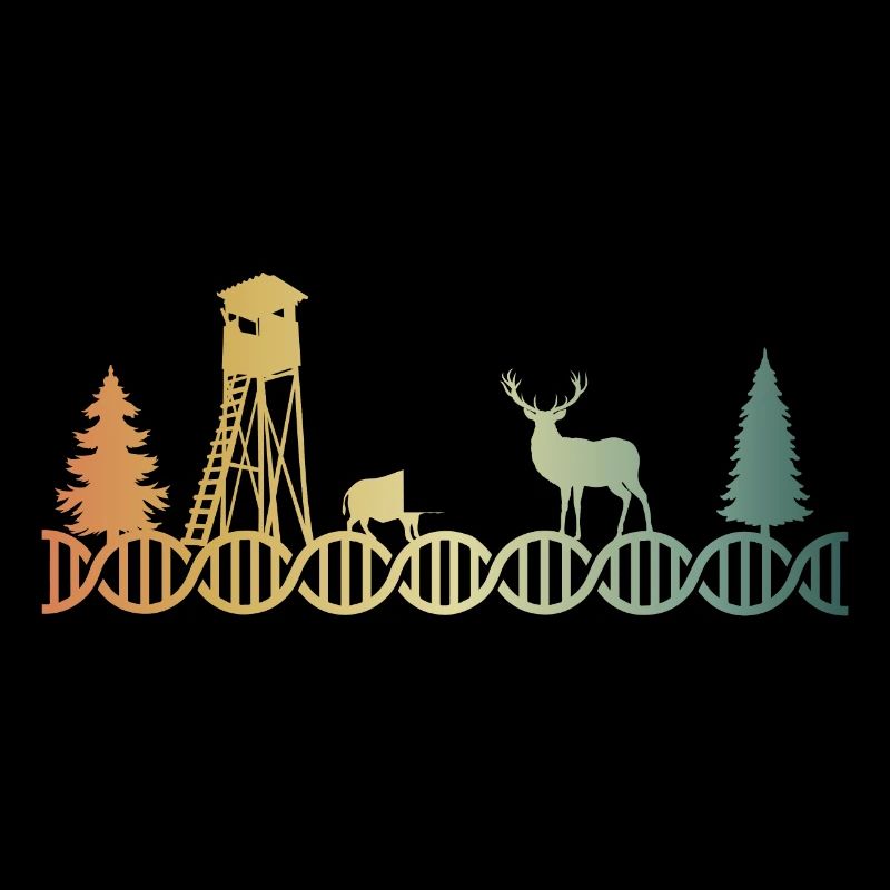 Hochsitz Jäger Jagen DNA