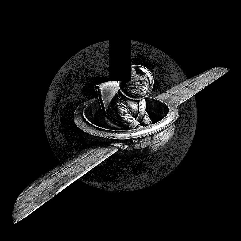 True Moon Love - Chat volant