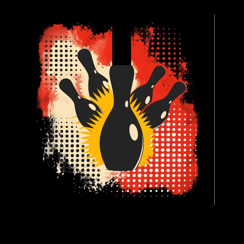 Bowling Éclaboussures de couleur