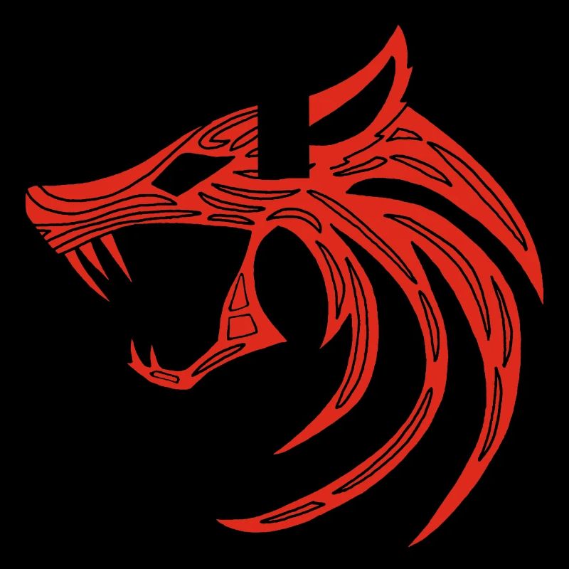 Roter Dämonischer Wolf