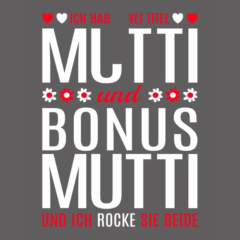 Mama Mutti Mutter Bonus Mama Muttertag Geschenk