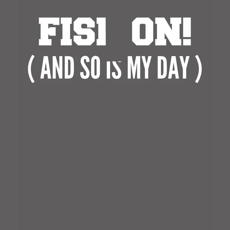 Fisch dran! Oder ist mein Tag am Haken?