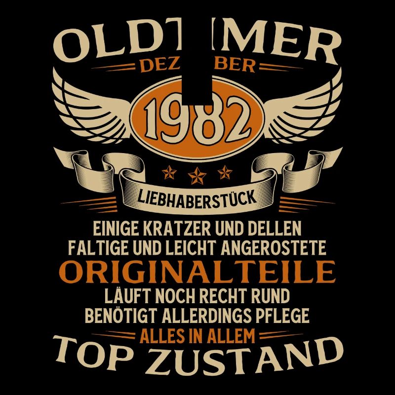43. Geburtstag Geschenk Oldtimer Dezember 1982