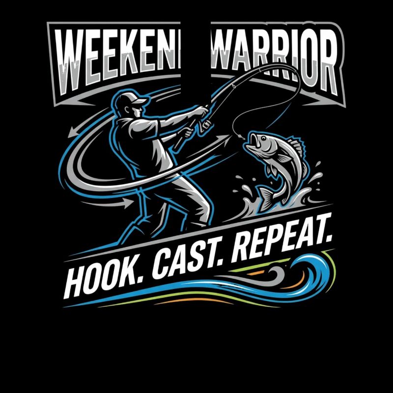 Weekend Warrior Hook Cast Repeat Angler
