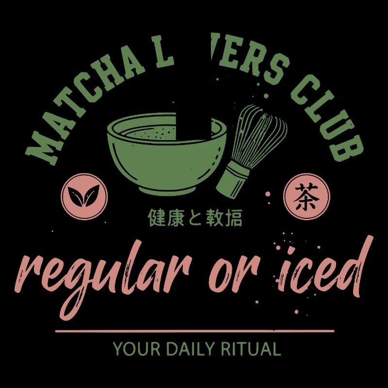 Matcha Lovers Club Regelmäßiges oder Eisgekühltes Tagesritual