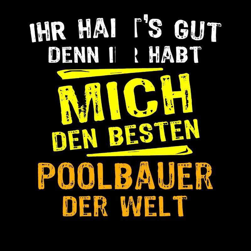 Poolbauer Geschenk
