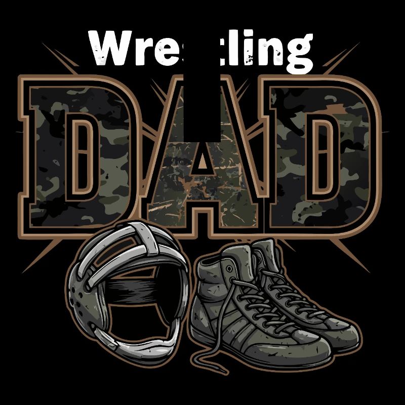 Papa catcheur Ringen Papa