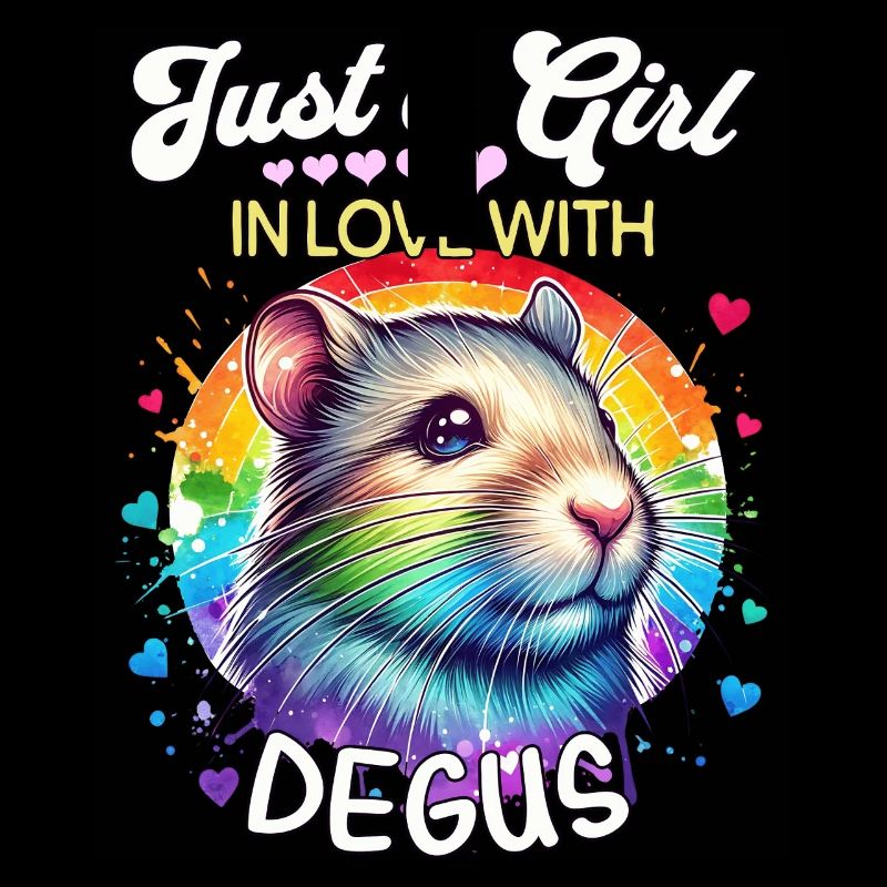 Degu Mädchen Degu