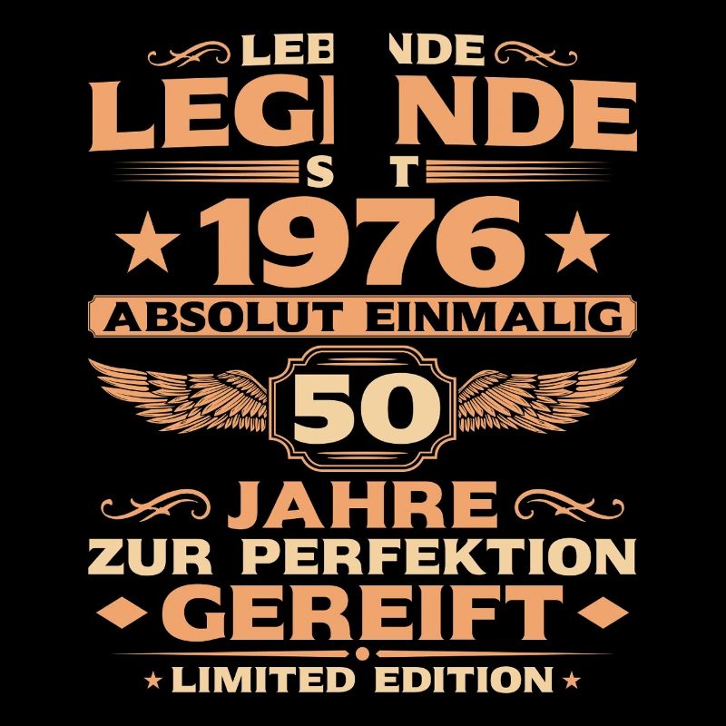 Absolut Einmalig 1976 – 50. Geburtstag Retro