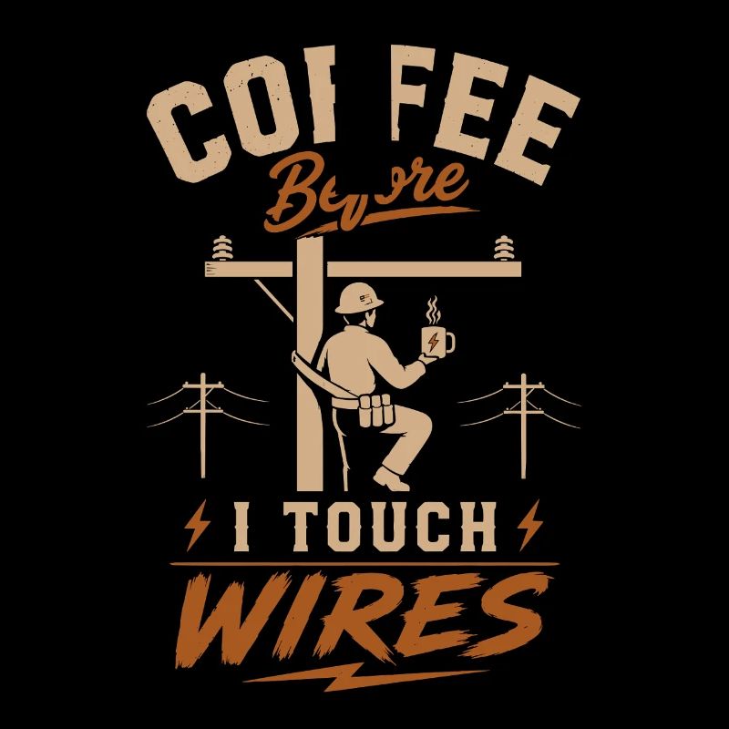 Coffee Before I Touch Cables