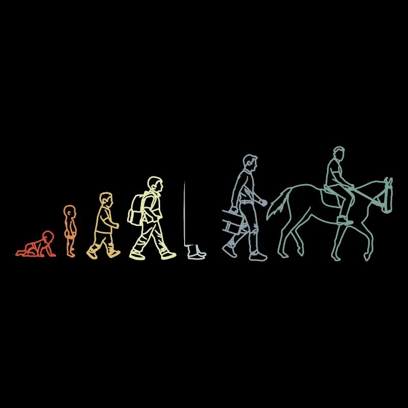 Reitsportler Evolution