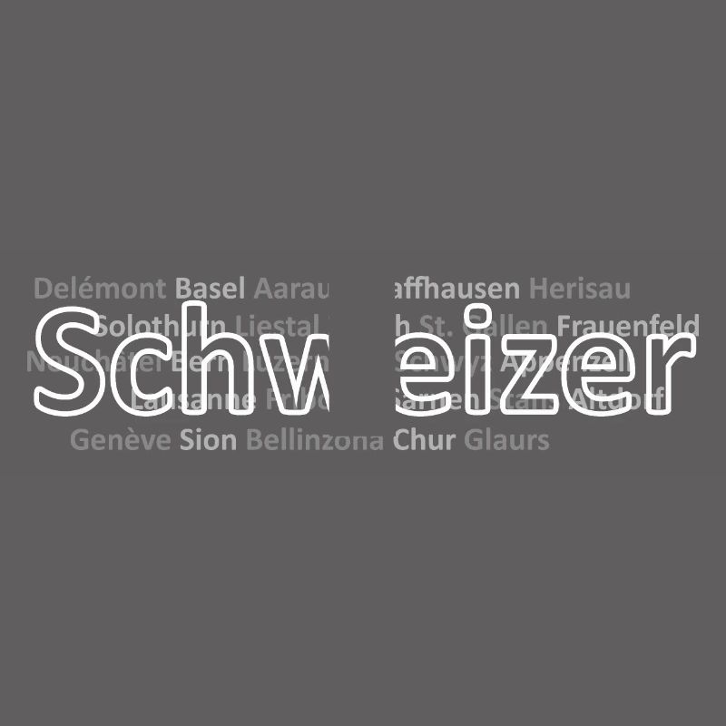 Schweizer Städte Schweizer