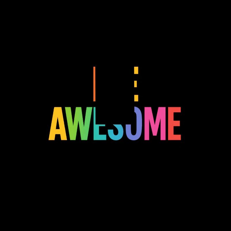 Be Awesome Rainbow Boost