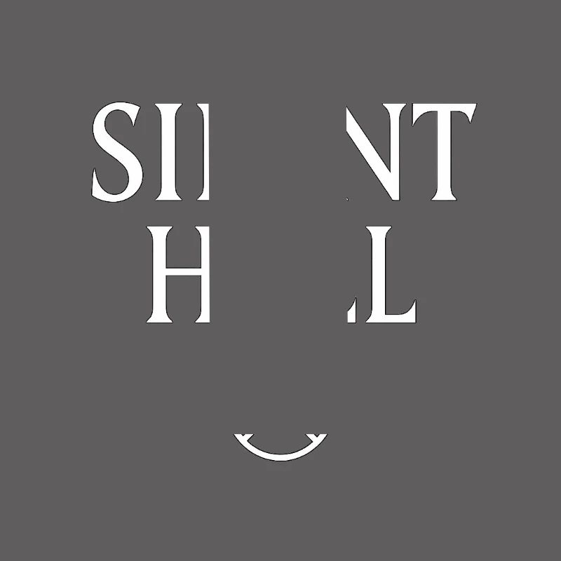 Mystisches Silent Hell-Logo-Design
