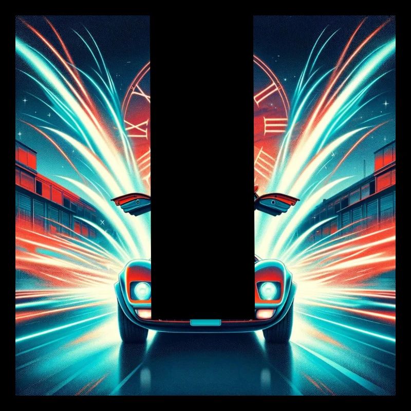BACK TO THE FUTURE RETRO VINTAGE