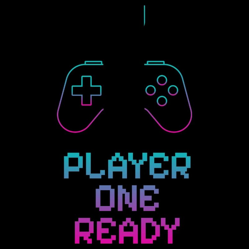 Neon Gaming Controller Design
