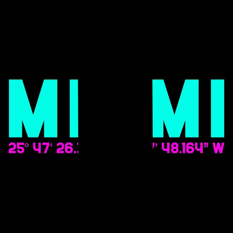 Miami Neon Coordinates