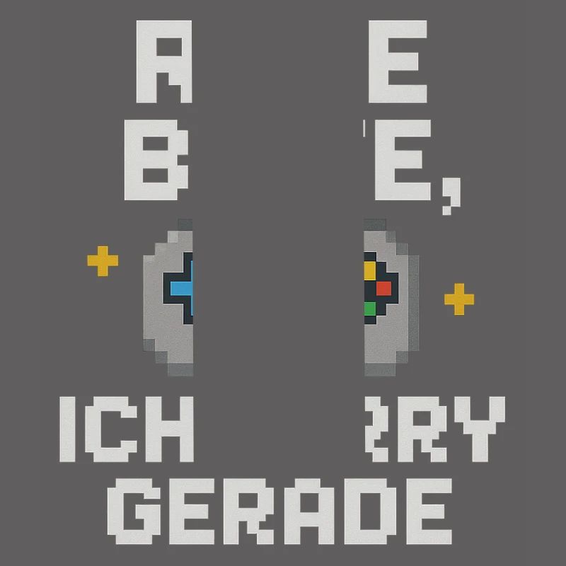 Ruhe Bitte Pixel Controller Grafik
