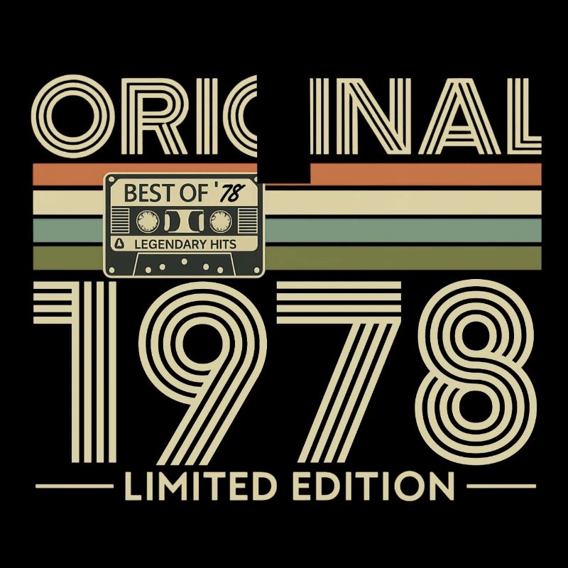 Original 1978 Limited Edition Retro