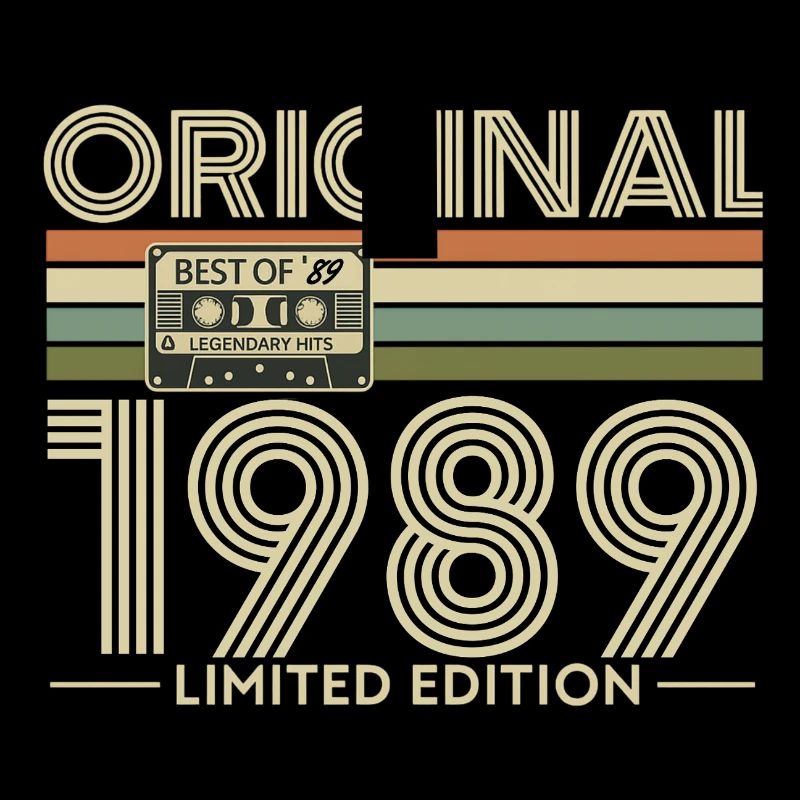 Original 1989 édition limitée cassette