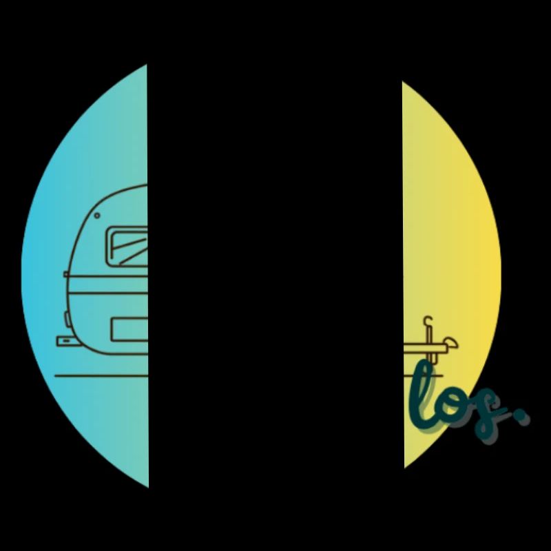 Goes Retro Caravan Illustration