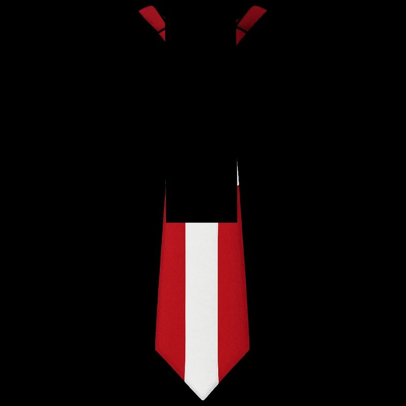 Cravate Danemark – Conception du drapeau