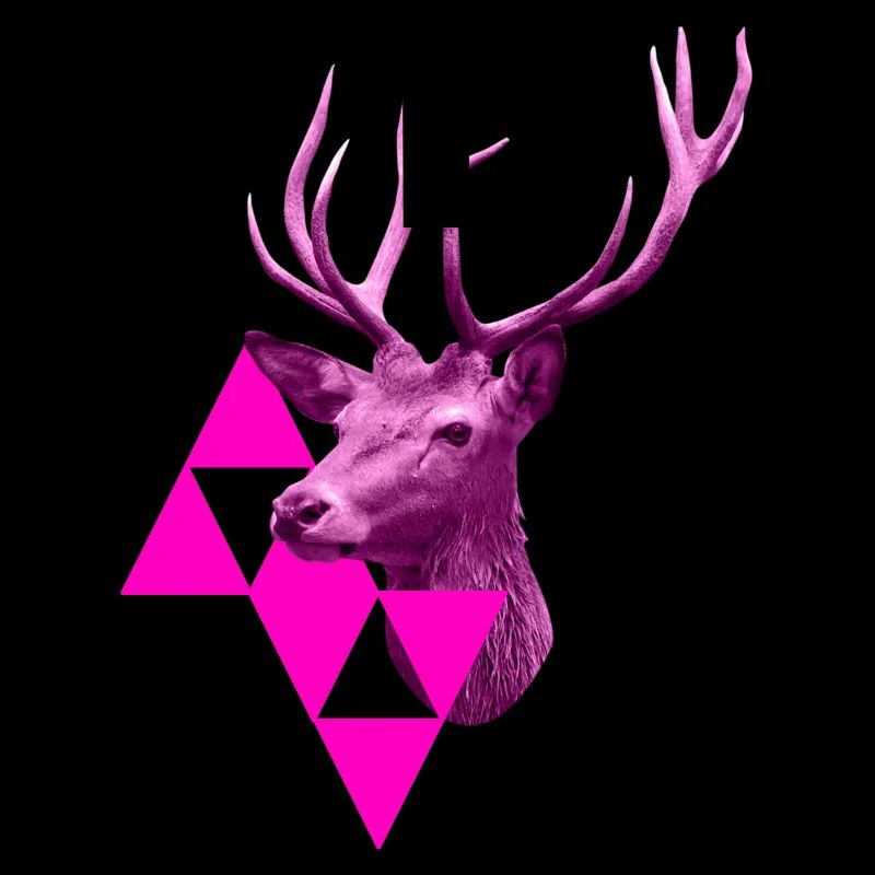 pinker Hirsch