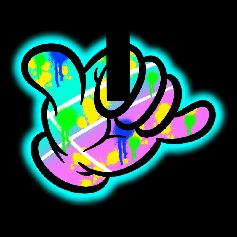 Shaka Graffiti Farbexplosion