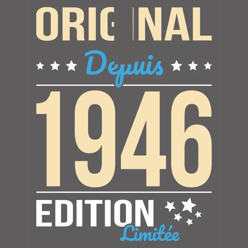 Original since 1946 – 80th anniversary