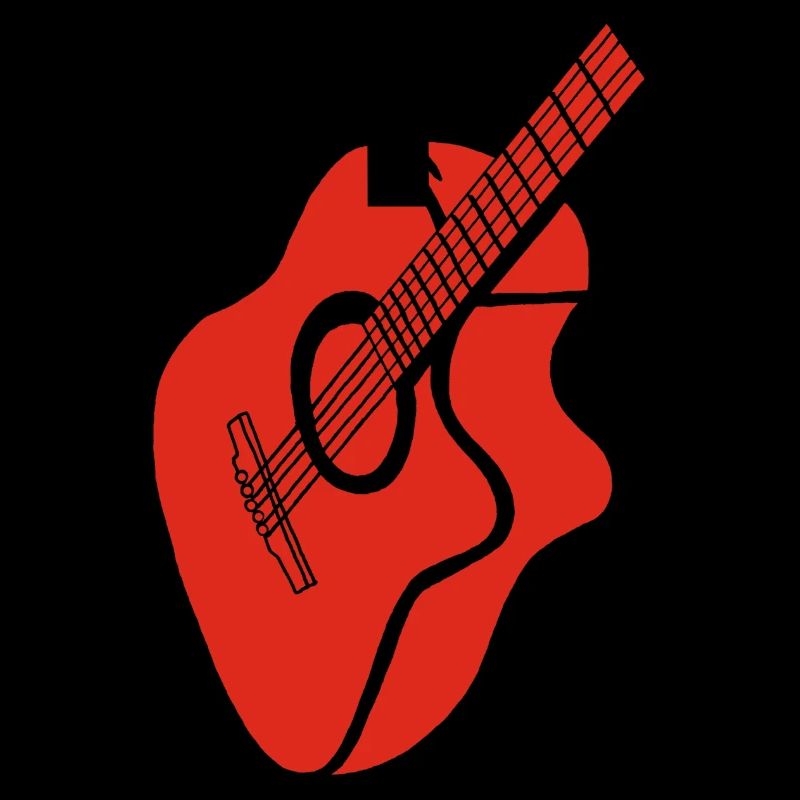 Rote Gitarre