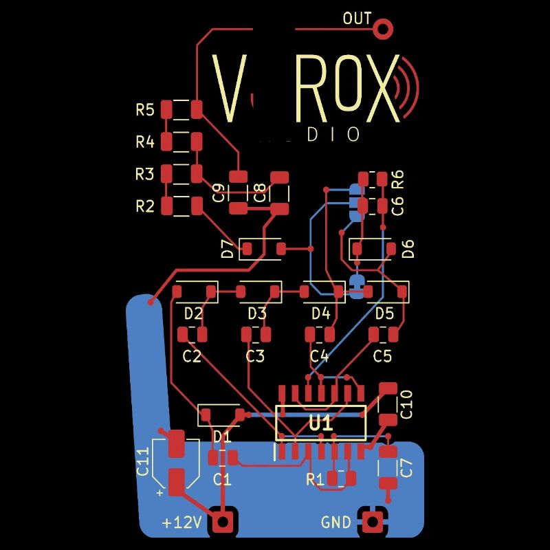 Art du circuit audio sur les circuits imprimés
