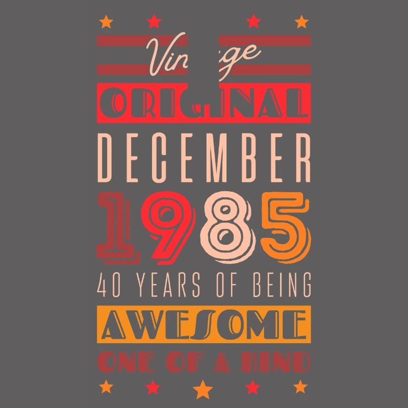 Vintage 1985 : 40 ans d’expérience